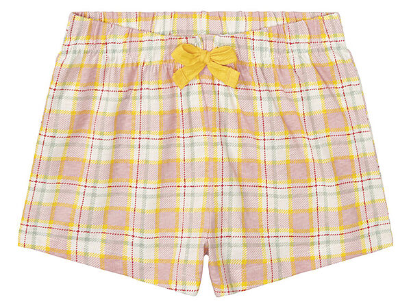 Піжамні шорти бавовняні з принтом для дівчинки Pepperts LIDL 409979 Різнобарвний