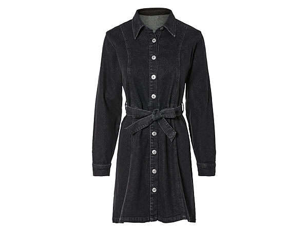 Сукня джинсова для жінки Esmara LYCRA 460293 чорний