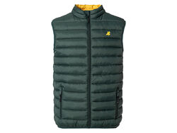 Теплий жилет водовідштовхувальний та вітрозахисний для чоловіка Livergy U. S. Grand Polo 449346 зелений