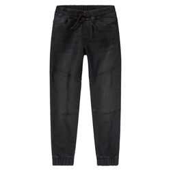Джинси джоггери Joggers для хлопчика Pepperts LYCRA 377538 чорний