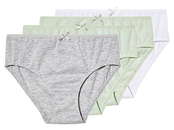 Трусики сліпи набір 4 шт. для дівчинки Lupilu LIDL 457366 Різнобарвний