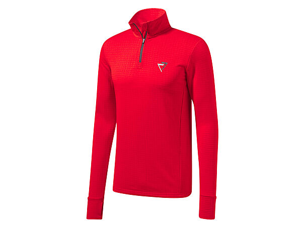 Термо-реглан на мікрофлісі для чоловіка Crivit LYCRA 426421 червоний