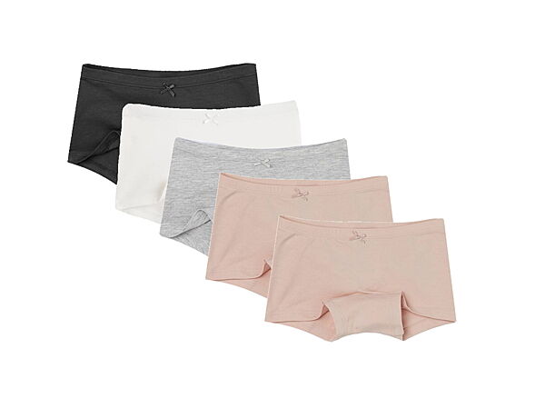 Трусики -боксери набір 5 шт. для дівчинки H&M 0690054-007 Різнобарвний