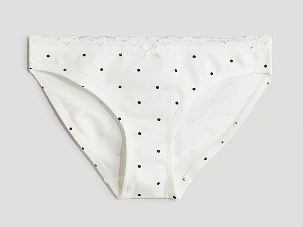 Трусики сліпи з мереживом для дівчинки H&M 1211242-005 білий