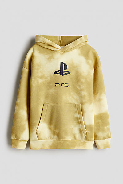 Худі з начосом для хлопчика H&M Play Station 1192954-061 жовтий