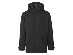 Куртка-парка водовідштовхувальна та вітрозахисна для чоловіка Livergy BIONIC-FINISH ECO 446108 чорний