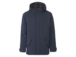 Куртка-парка водовідштовхувальна та вітрозахисна для чоловіка Livergy BIONIC-FINISH ECO 446108 темно-синій