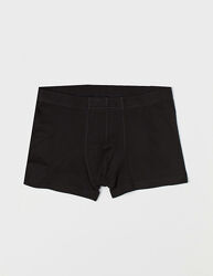 Трусики -боксери однотонні для хлопчика H&M 0973809-008 чорний
