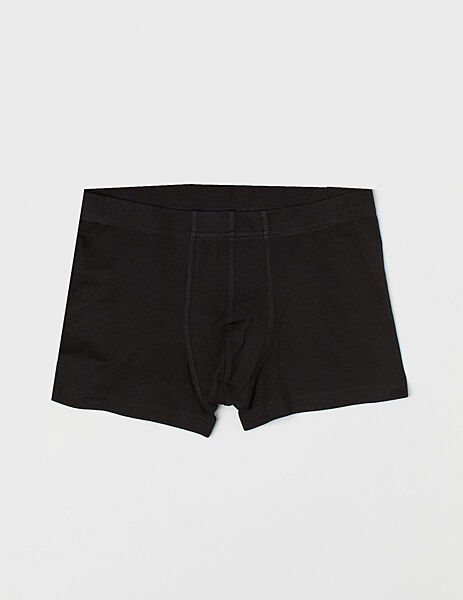 Трусики -боксери однотонні для хлопчика H&M 0973809-008 чорний