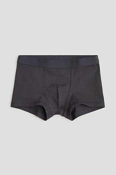 Трусики -боксери однотонні для хлопчика H&M 0589520-041 графітовий