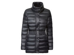 Куртка демісезонна водовідштовхувальна та вітрозахисна для жінки Esmara BIONIC-FINISH ECO 357758 чорний