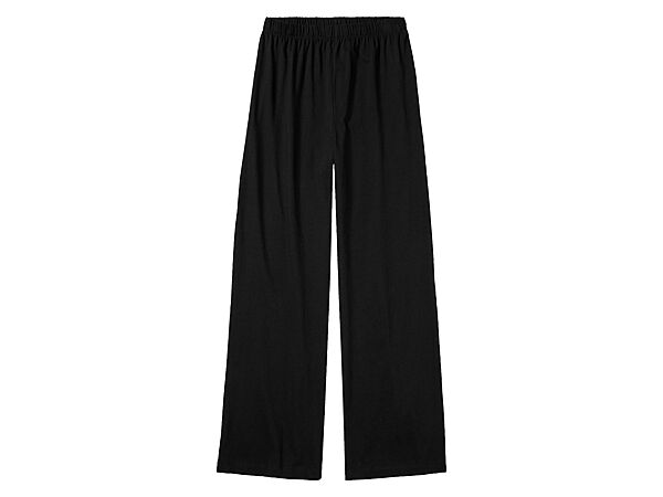 Піжамні штани бавовняні розкльошені для дівчинки Pepperts LIDL 439626 чорний