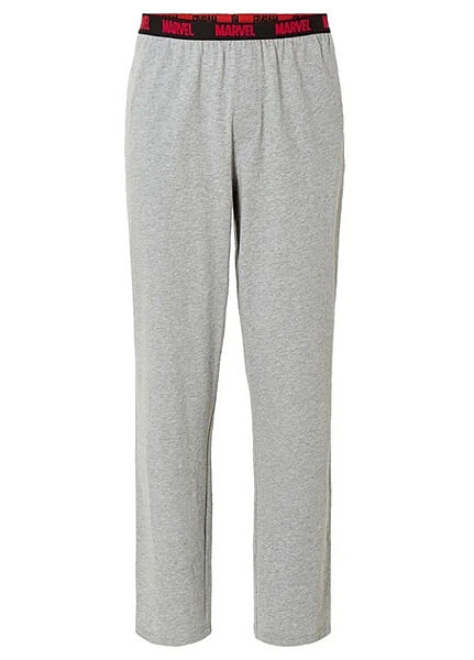 Піжамні штани бавовняні з кишенями для чоловіка Disney Marvel 450521 сірий