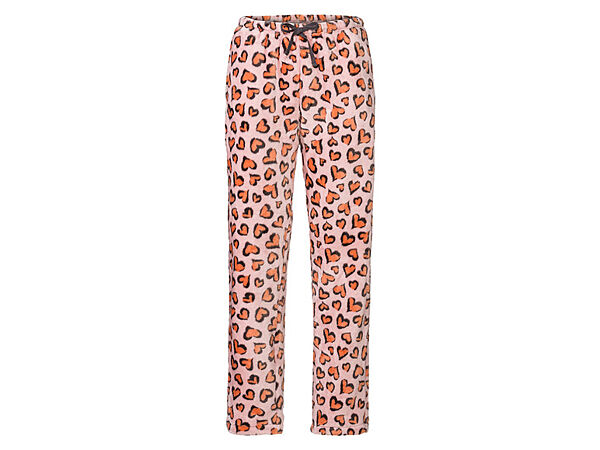 Піжамні штани махрові для жінки Esmara LIDL 425304 рожевий