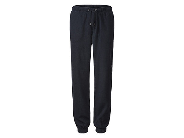 Спортивні штани джоггери флісові для чоловіка Livergy Dope Dyed 426505 темно-синій