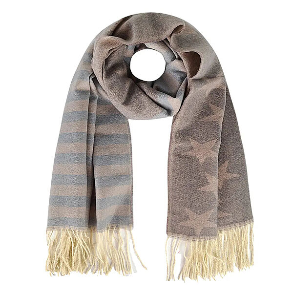 Шарф з бахромою для жінки Fritz Nitzsche 104635 Різнобарвний