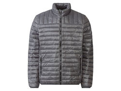 Куртка демісезонна водовідштовхувальна та вітрозахисна для чоловіка Livergy BIONIC-FINISH ECO 378041 сірий
