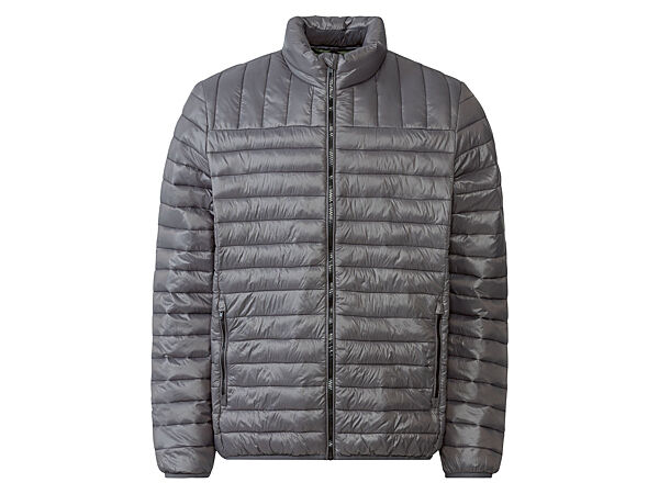 Куртка демісезонна водовідштовхувальна та вітрозахисна для чоловіка Livergy BIONIC-FINISH ECO 378041 сірий