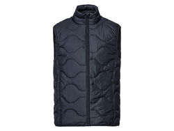 Теплий жилет водовідштовхувальний та вітрозахисний для чоловіка Livergy BIONIC-FINISH ECO 418828 темно-синій
