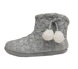 Хатні капці в´язані з ефектом пам´яті для жінки Ardene Memory foam 9B-FW01326 сірий