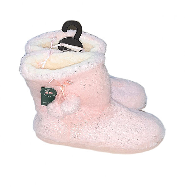 Хатні капці хутряні з ефектом пам&acuteяті для жінки Ardene Memory foam 9B-FW01420 рожевий