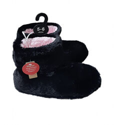 Хатні капці хутряні з ефектом пам&acuteяті для жінки Ardene Memory foam 9B-FW30431-07 чорний