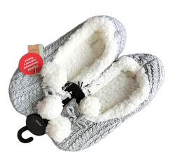 Хатні капці в&acuteязані з ефектом пам&acuteяті для жінки Ardene Memory foam 0B-FW30623-08 сірий