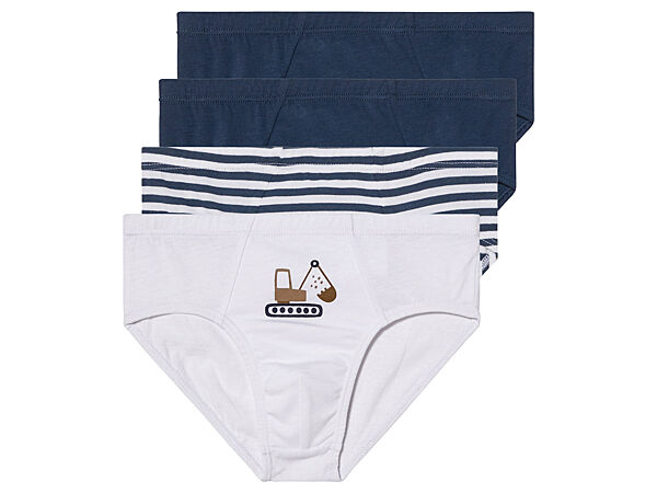 Трусики сліпи набір 4 шт. для хлопчика Lupilu Трактор 461386 Різнобарвний