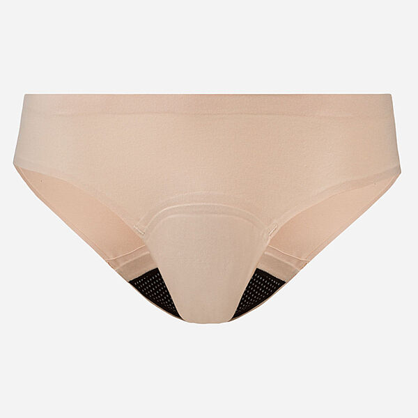 Трусики-сліп менструальні для жінки Esmara LYCRA 393430 бежевий