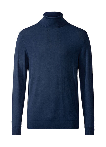 Гольф-водолазка з віскозою для чоловіка Livergy LIDL 398887 темно-синій