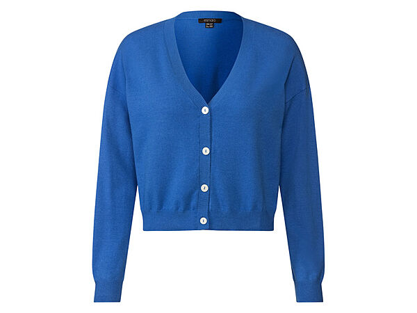 Кардиган з віскозою для жінки Esmara Lenzing EcoVero 435036 синій