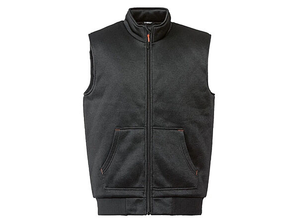 Теплий жилет в´язаний на підкладці для чоловіка Livergy Dope Dyed 390391 чорний