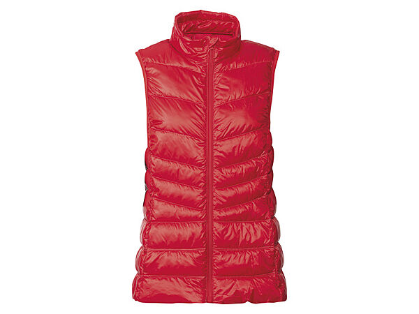 Теплий жилет водовідштовхувальний та вітрозахисний для жінки Esmara BIONIC-FINISH ECO 498800 червоний