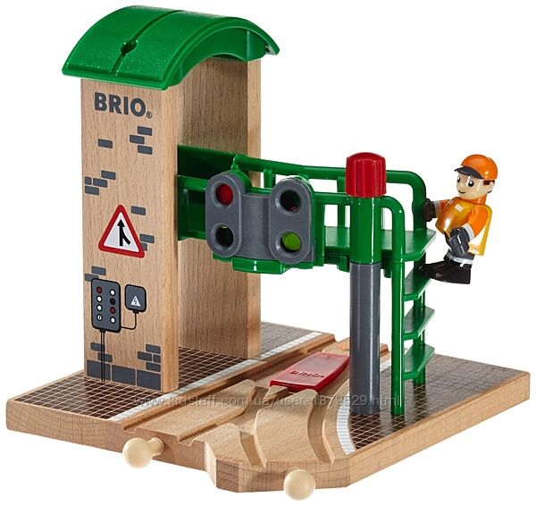 Brio Брио 33674 деревянная железная дорога Сигнальная станция