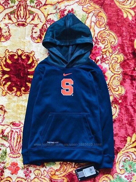 5-6 рок Nike. Оригінал утеплене Худі на флісі, толстовка з капюшоном, Therm
