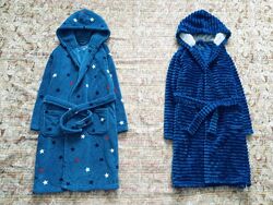 11-12 рок. F&F брендовий флісовий, махровий, пухнастий халат. теплий, банни