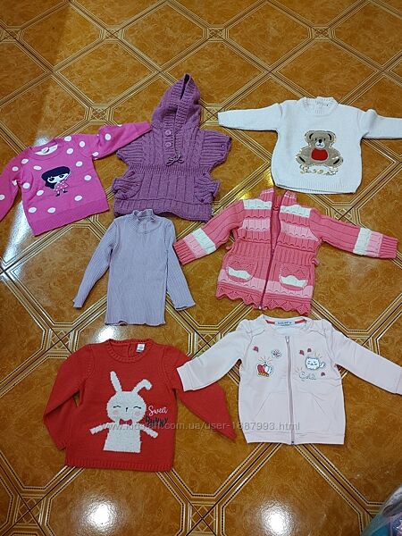 пакет вещей на девочку