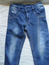 Классные зауженные джинсы для мальчика
