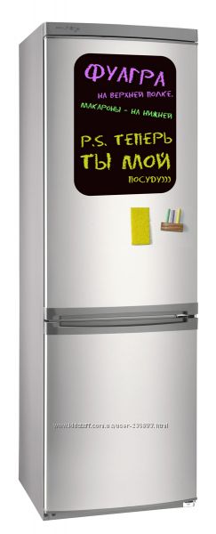 Магнитные доски на холодильник для записей мелом