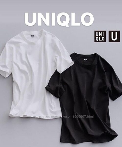 Фірмова футболка Uniqlo на кремезного хлопця 3XL