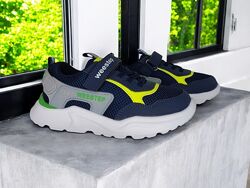 Кросівки Weestep арт.3553-DB, синій-салатовий
