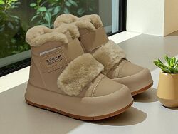 Черевики зимові для дівчинки Tom. M арт. 51106E, бежевий