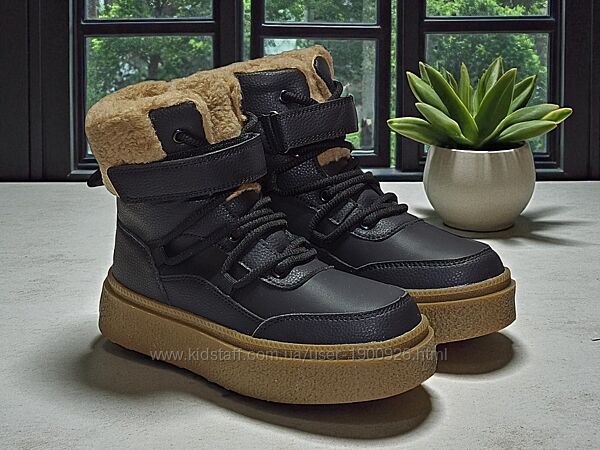 Черевики зимові для дівчинки Clibee арт. 601-3 чорний
