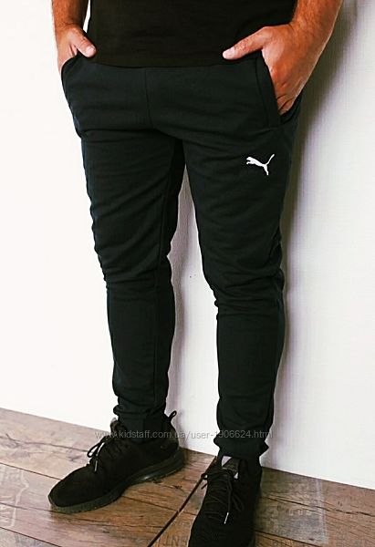 Чоловічі та підліткові спортивні штани трикотаж двухнитка, Найк, Пума,46-52