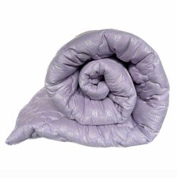 Одеяло микрофибра с наполнителем с овечьей шерсти и холлофайбер подушки