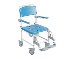 Медицинская инвалидная коляска для душа и туалета Астон 5 дюймов