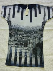 Необычная туника-платье, р-р 48-50