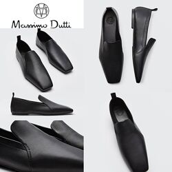 Продам женские мягкие кожаные лоферы Massimo Dutti