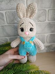 Зайчик плюшевий, ручна робота