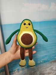 Фрукти в´язані, авокадо, вишні, апельсин, ручна робота